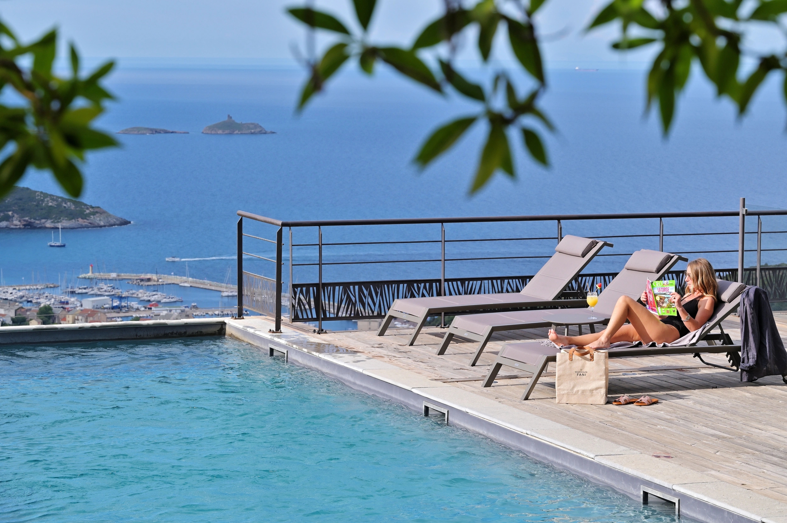 Hôtel avec piscine dans le Cap Corse