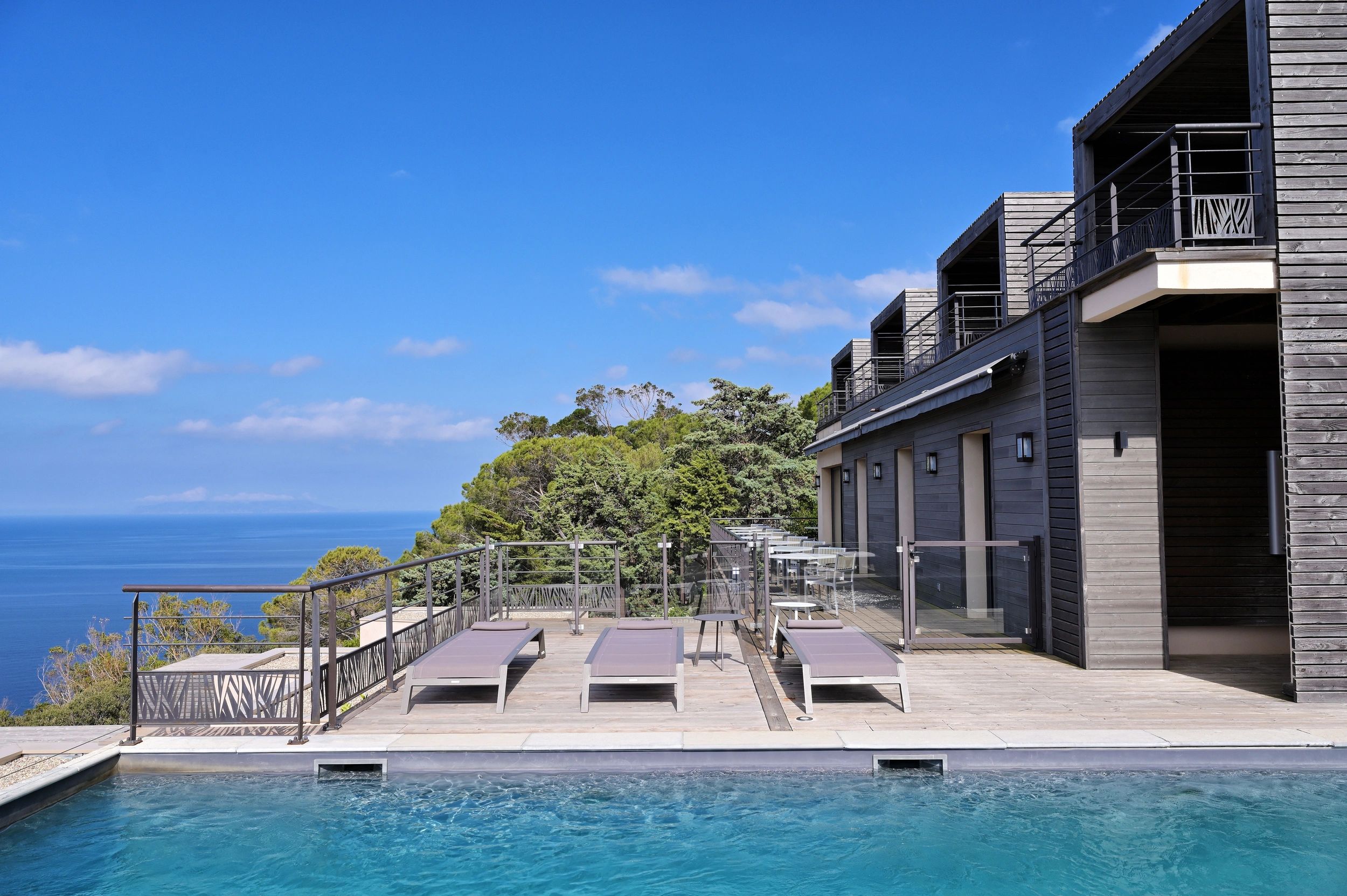 Hôtel avec piscine dans le Cap Corse